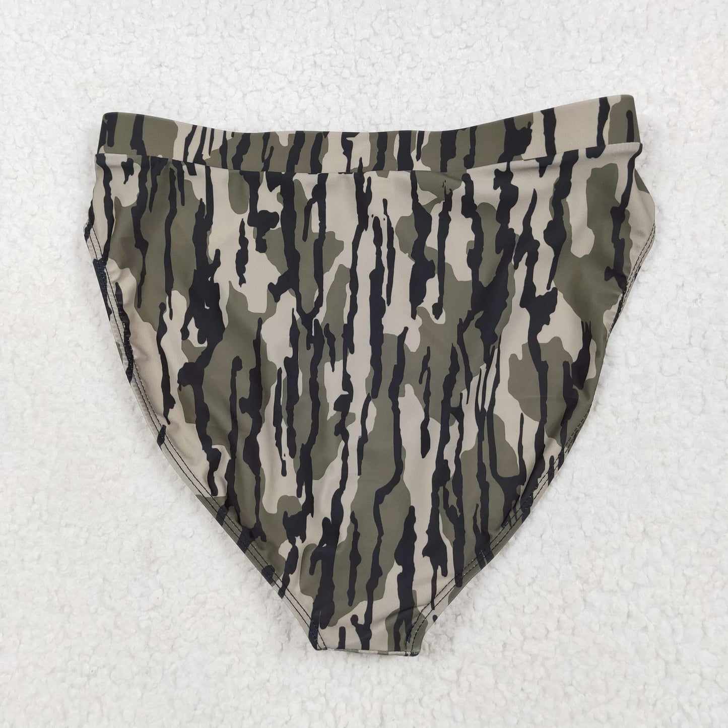 Family Sibling Adult Baby Kids Southern Olive Camo Swimming Trunks Bottom