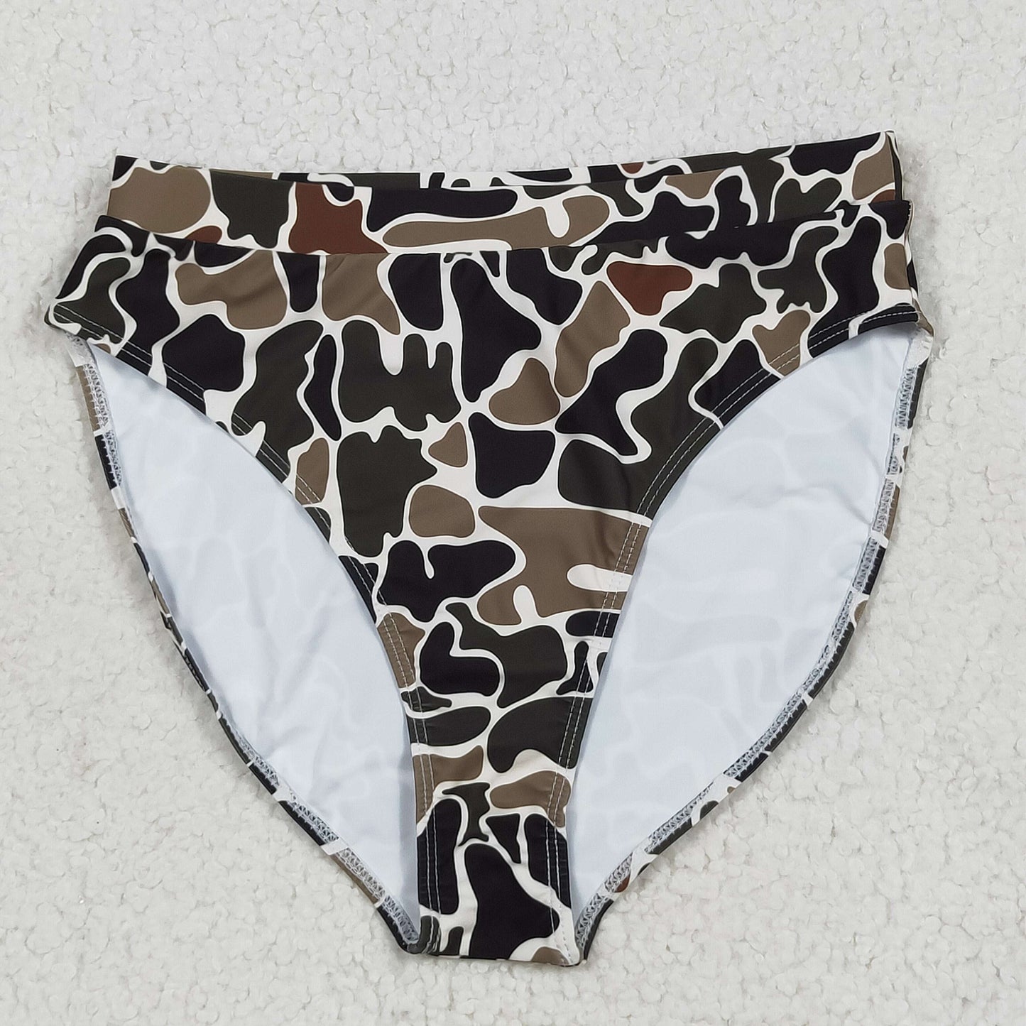 Sibling Adult Women Western Camouflage Top Bummies 2pcs Bikini Swimsuits Sets