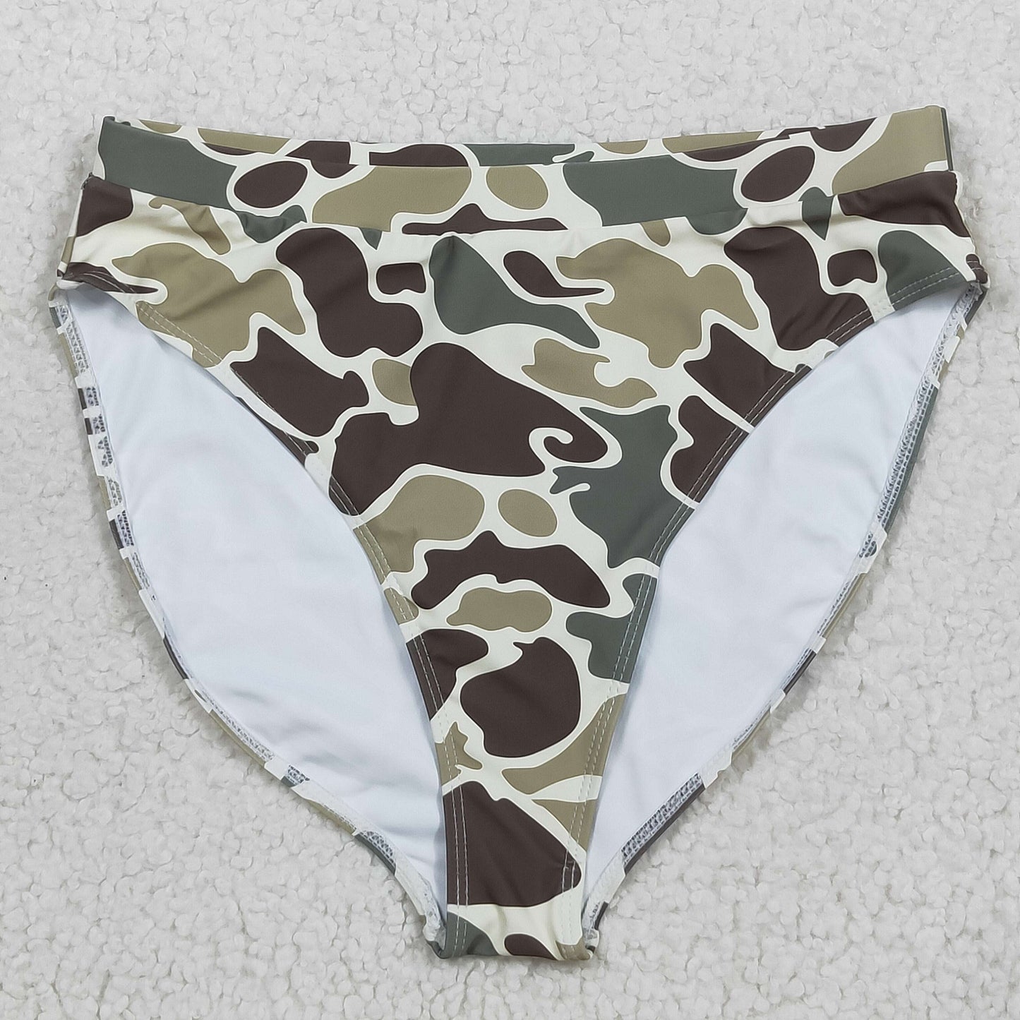 Sibling Adult Women Western Camouflage Top Bummies 2pcs Bikini Swimsuits Sets