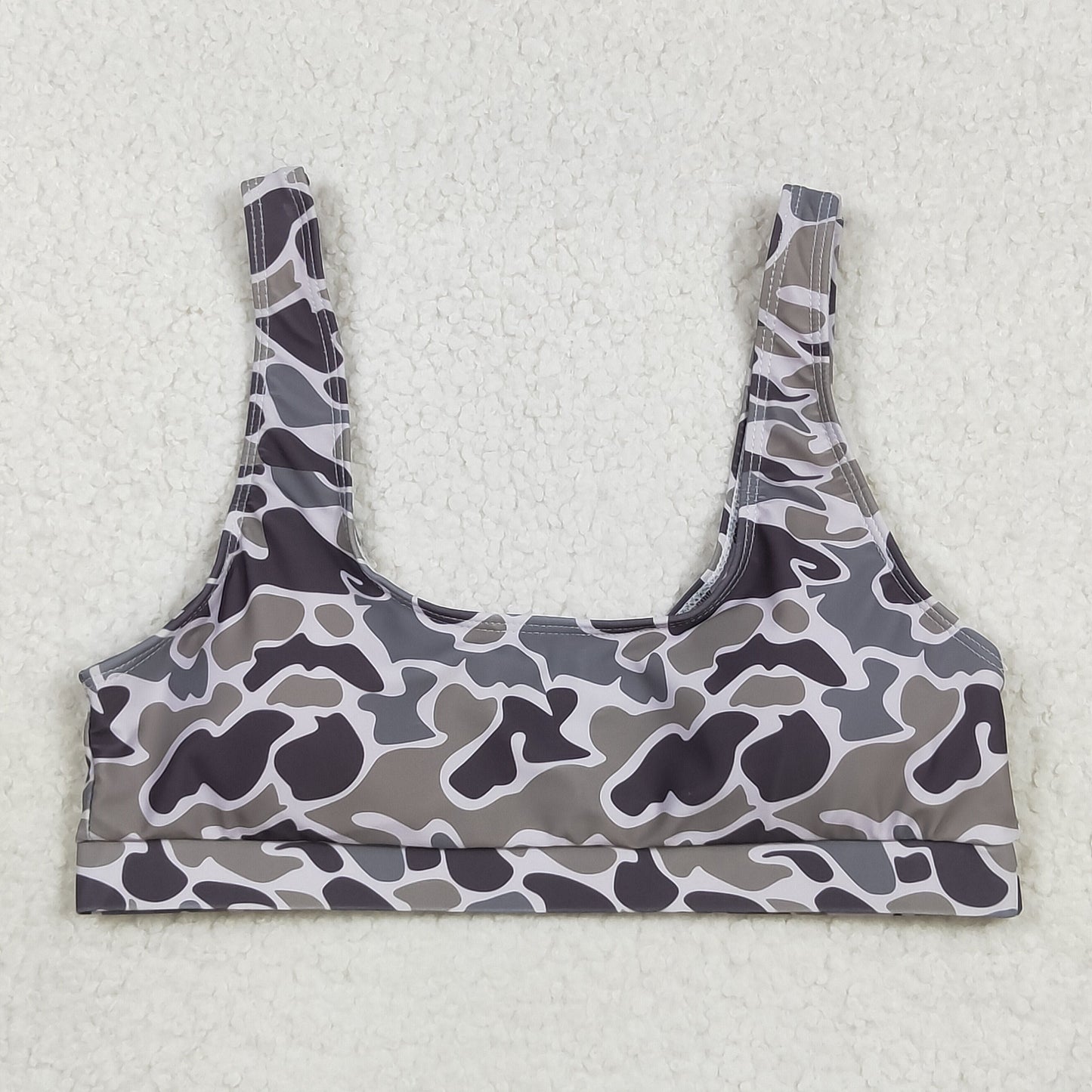 Sibling Adult Women Western Camouflage Top Bummies 2pcs Bikini Swimsuits Sets
