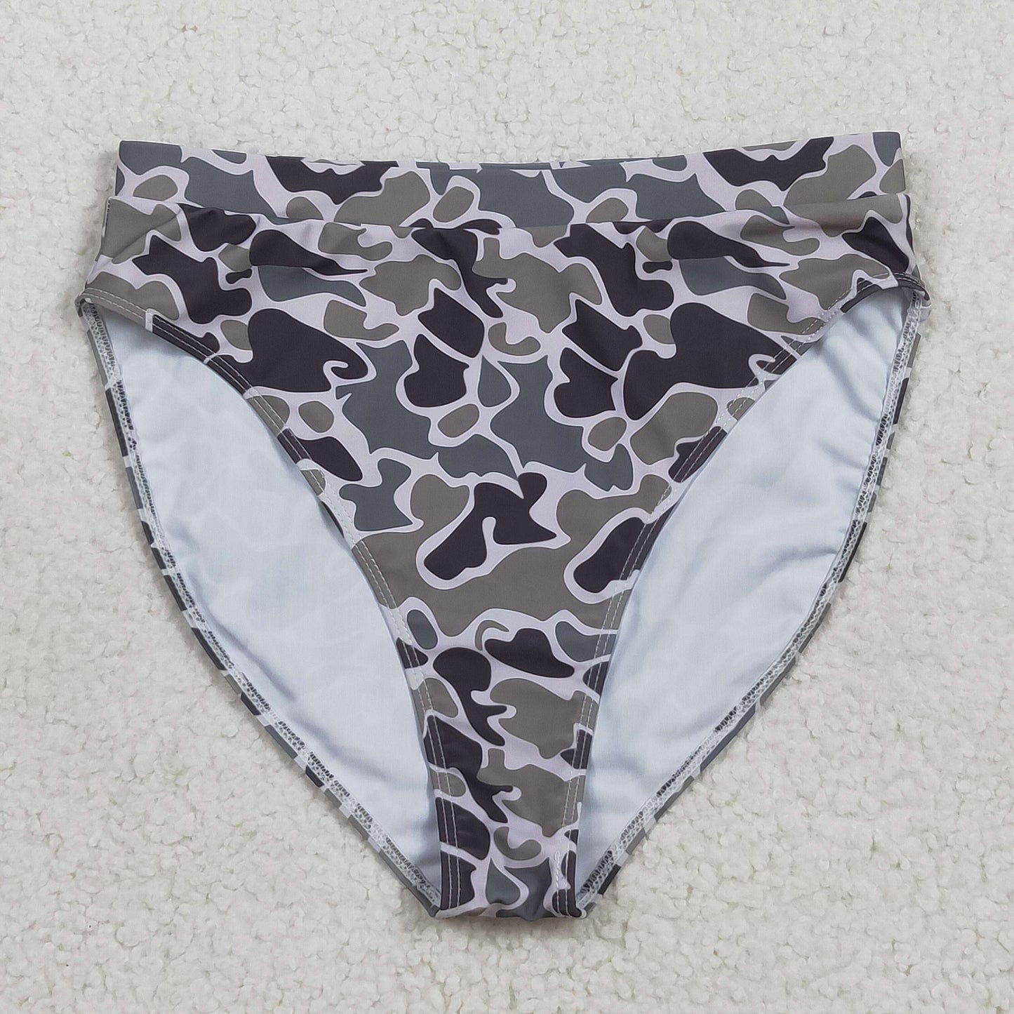 Sibling Adult Women Western Camouflage Top Bummies 2pcs Bikini Swimsuits Sets