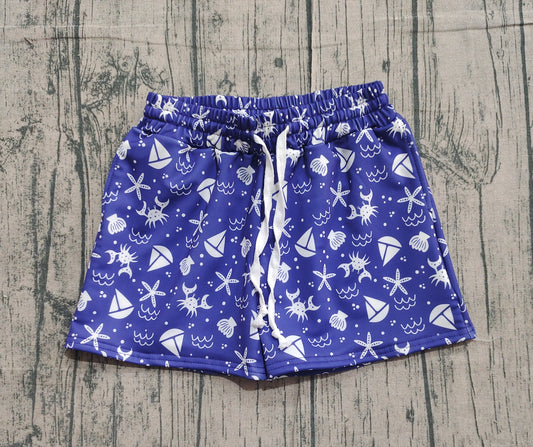 Baby Boys Sea World Swimming Sea Shell Trunks Bottom Preorder
