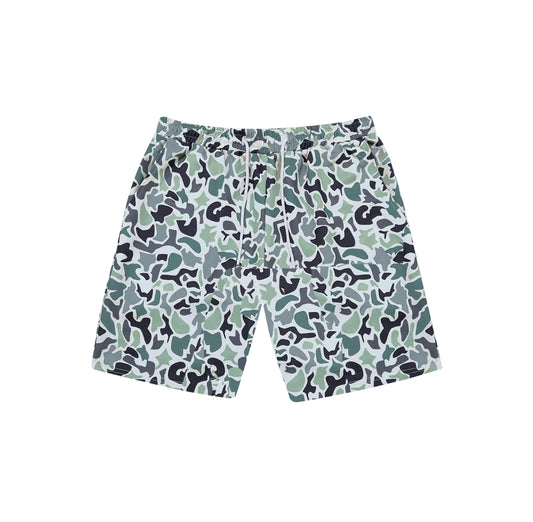 Adult Men Southern Grey Green Camo Pockets Swimming Trunks Preorder