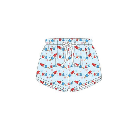 Baby Boys Popsicle USA 4th of July Swimming Trunks Bottom Preorder