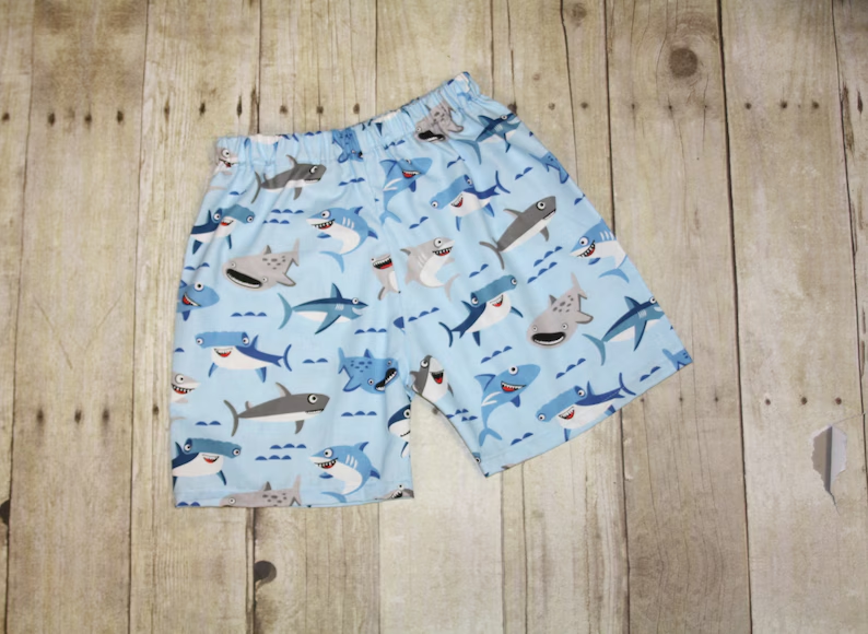 Baby Boys Sharks Swimming Trunks Bottom Preorder