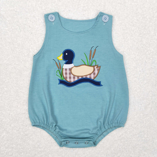 USA Shop Baby Infant Boys Duck Summer Sleeveless Rompers