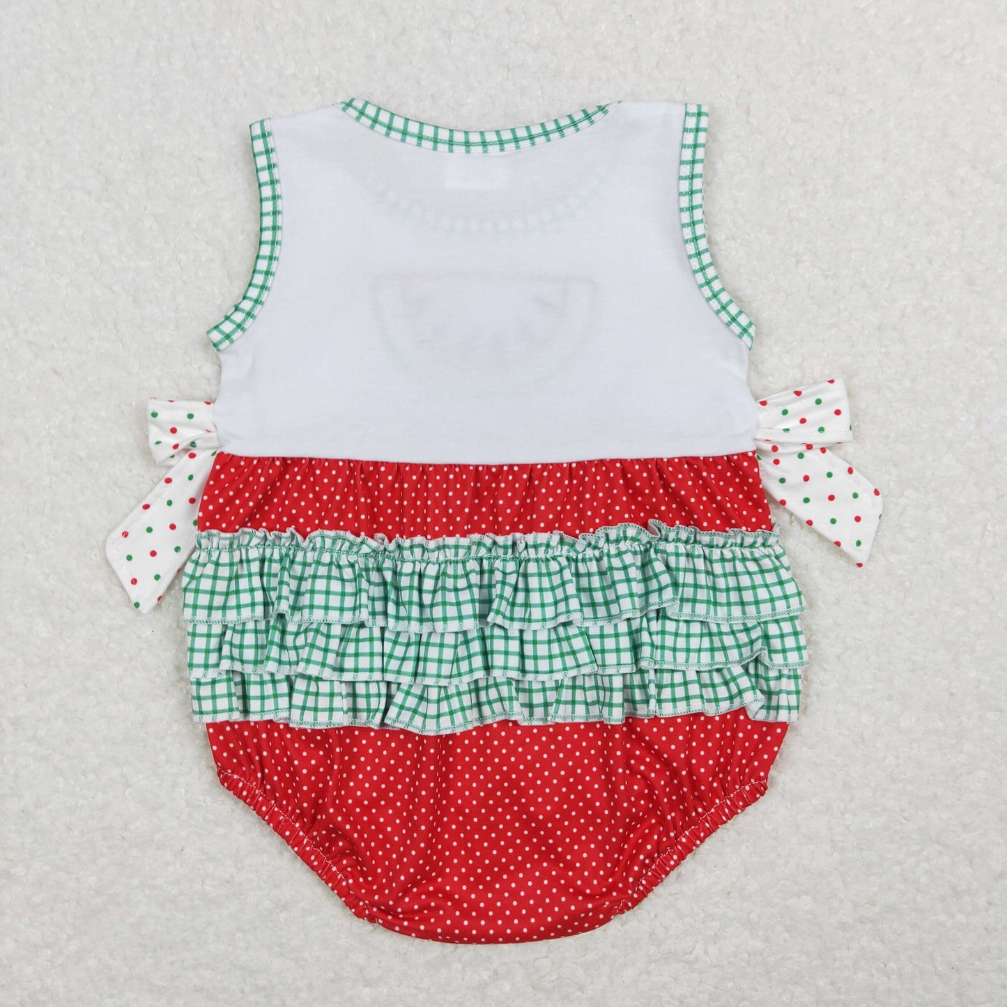 USA Shop Baby Infant Girls Watermelon Bows Ruffle Rompers