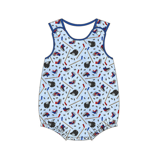 Baby Infant Boys ice hockey Sleeveless Rompers preorder