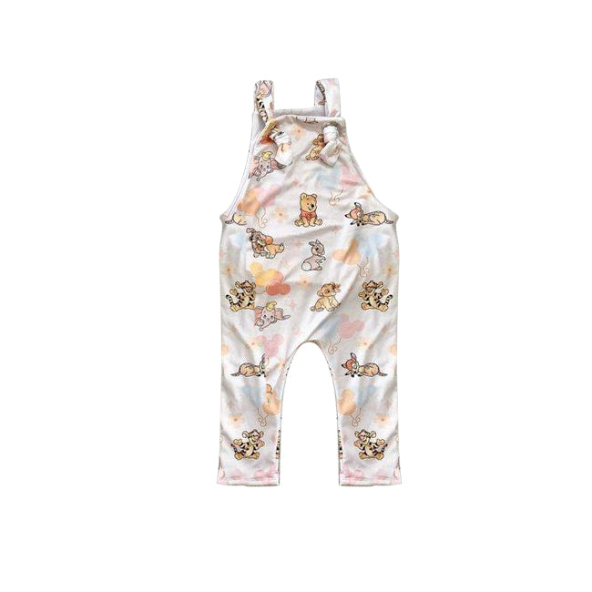 Baby Infant Girls Bear Cartoon Straps Rompers preorder