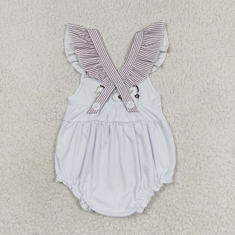 Sibling Boys Baby Girls Sea Horse Rompers Clothes Suits