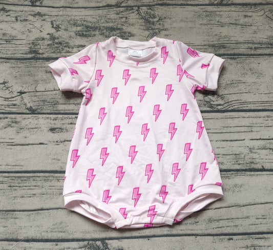 Baby Girls Light Short Sleeve Rompers