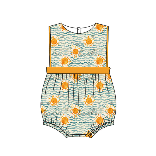 Baby Boys Sun Sea Sleeveless Rompers preorder