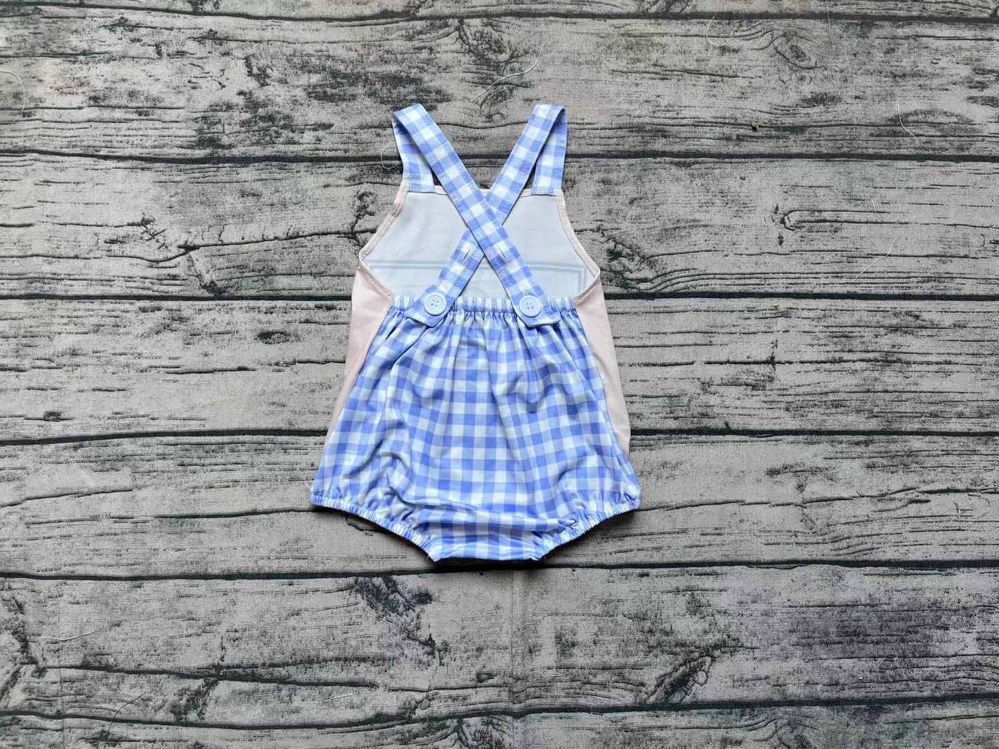 Baby Boys Baseball Straps Rompers