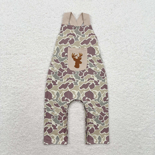 USA Shop Baby Boys Deer Camo Pants Hunting Jumpsuits Rompers