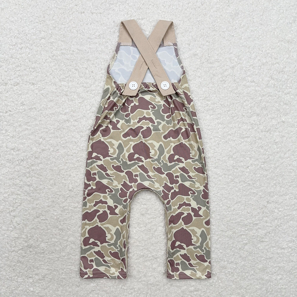 Baby Boys Deer Camo Pants Hunting Jumpsuits Rompers