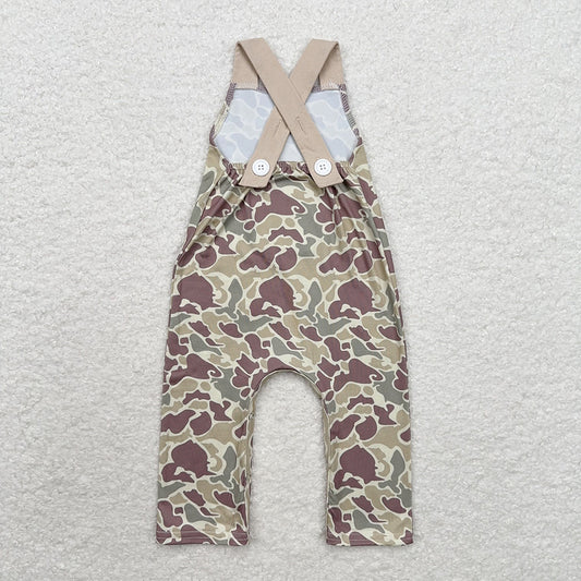 Baby Boys Deer Camo Pants Hunting Jumpsuits Rompers