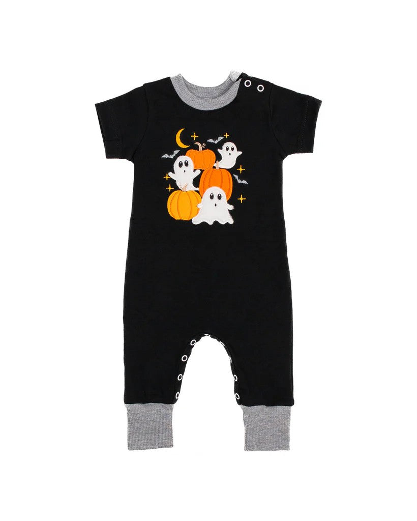 Baby Infant Boys Halloween Cute Pumpkins Ghost Rompers preorder