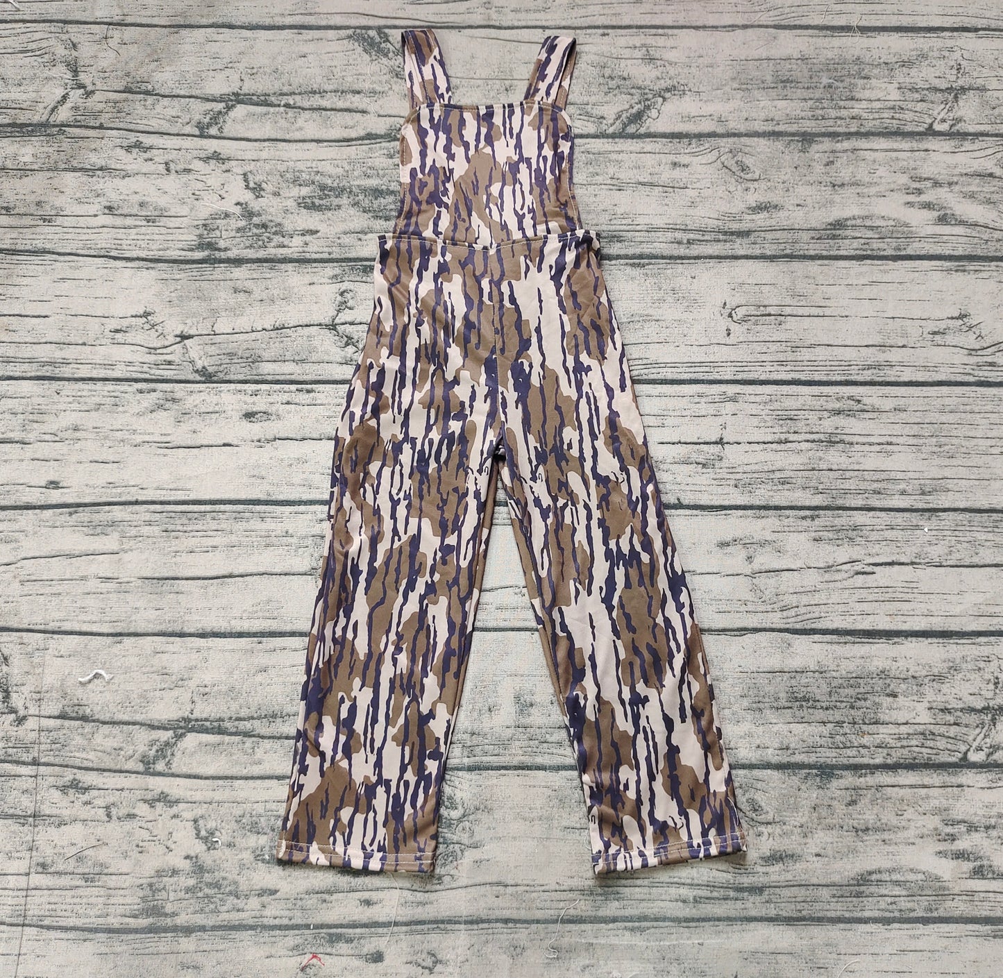 Baby Boys Bottomland Camo Straps Jumpsuits