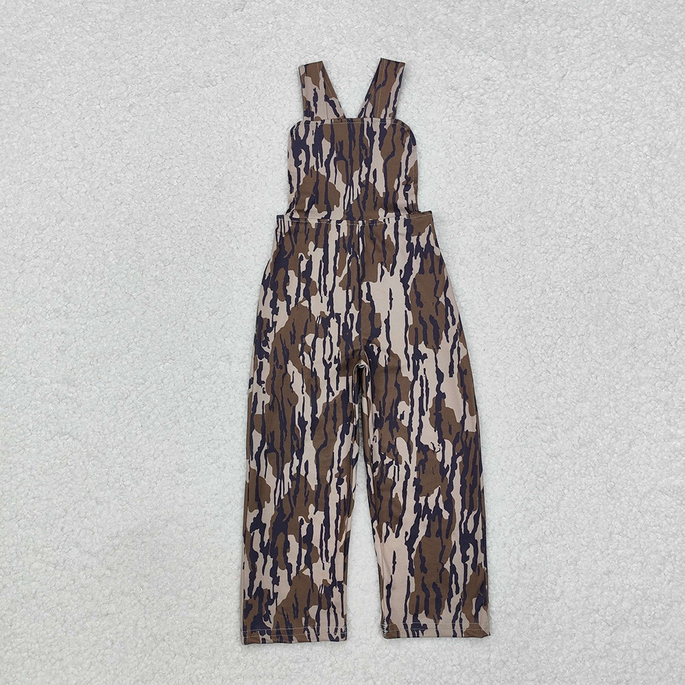 Baby Boys Bottomland Camo Straps Jumpsuits