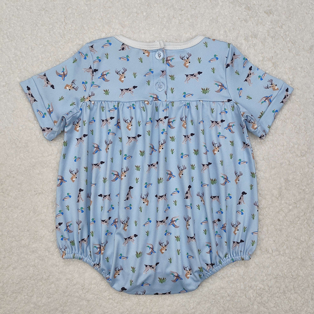 Baby Infant Girls Dog Duck Deer Hunting Rompers