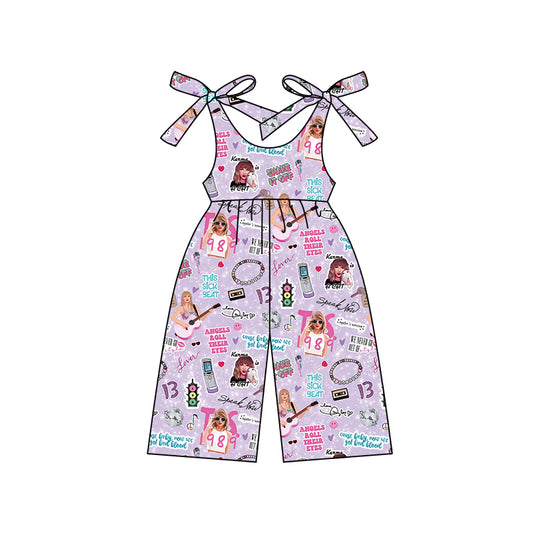 Baby Girls Straps Singer Purple Boots 1989 TS Jumpsuits Preorder