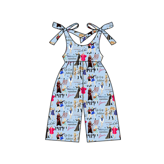 Baby Girls Straps Singer Blue 1989 Jumpsuits Preorder