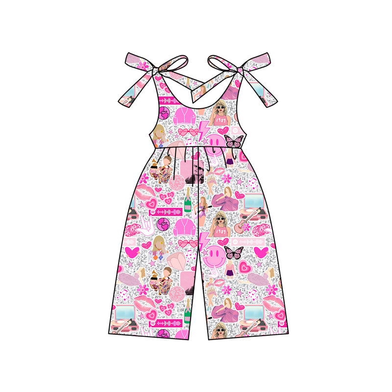 Baby Girls Straps Pink Singer 1989 Jumpsuits Preorder