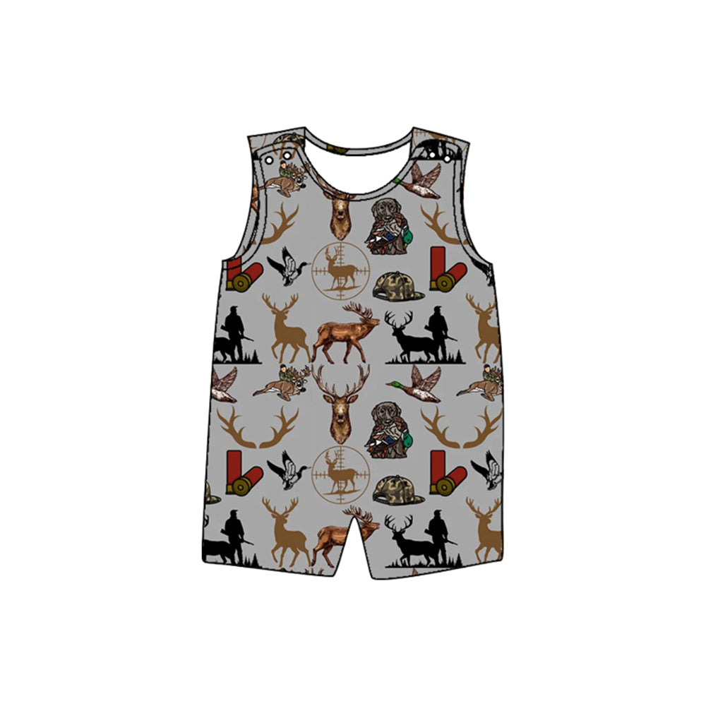 Baby Infant Boys Deer Camo Hunting Rompers preorder