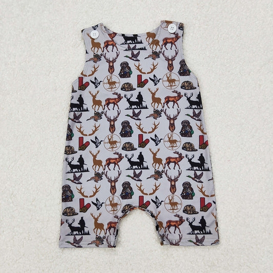 Baby Infant Boys Deer Camo Hunting Rompers