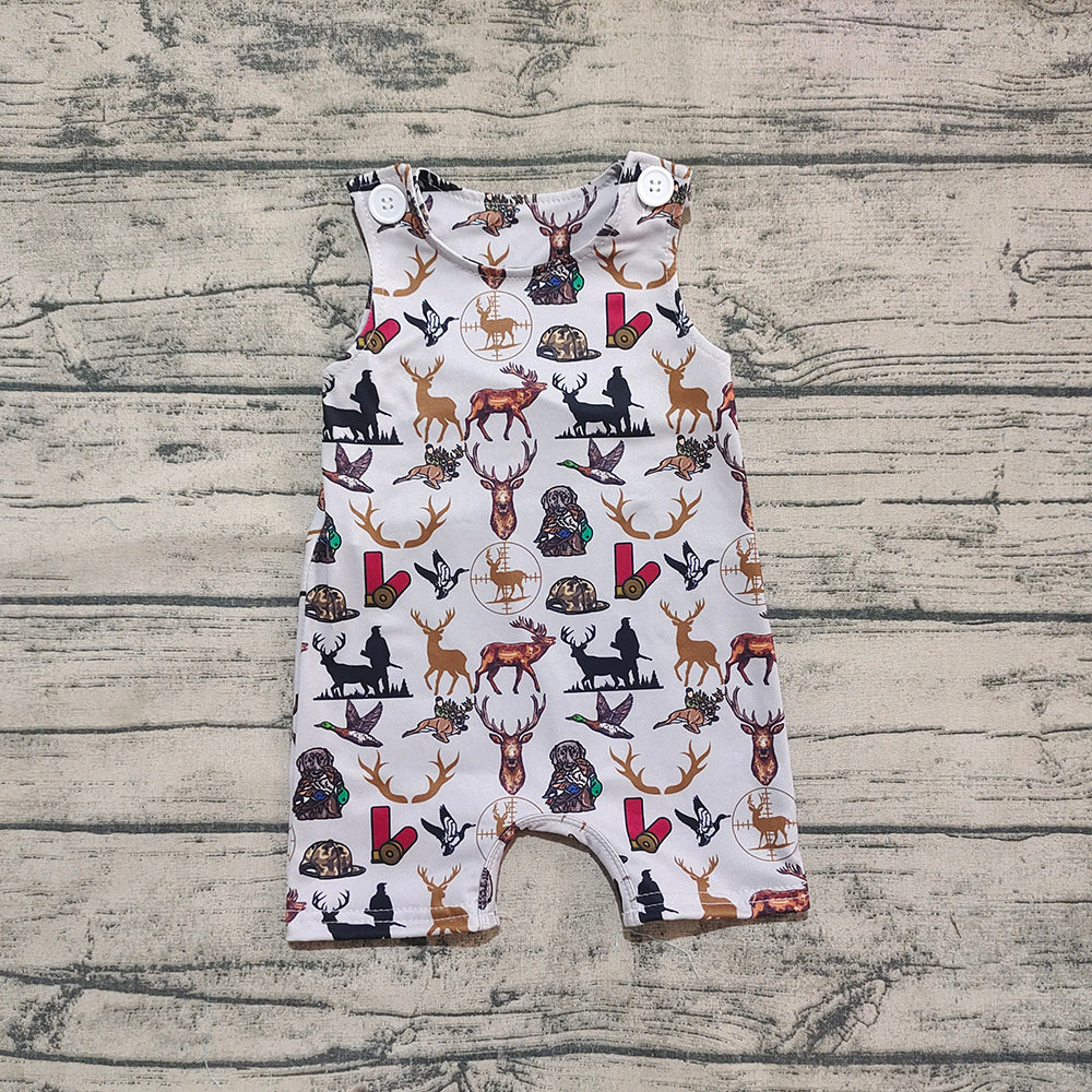 Baby Infant Boys Deer Camo Hunting Rompers preorder