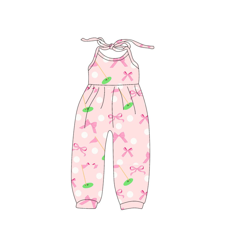 Baby Girls Golf Halter Jumpsuits preorder