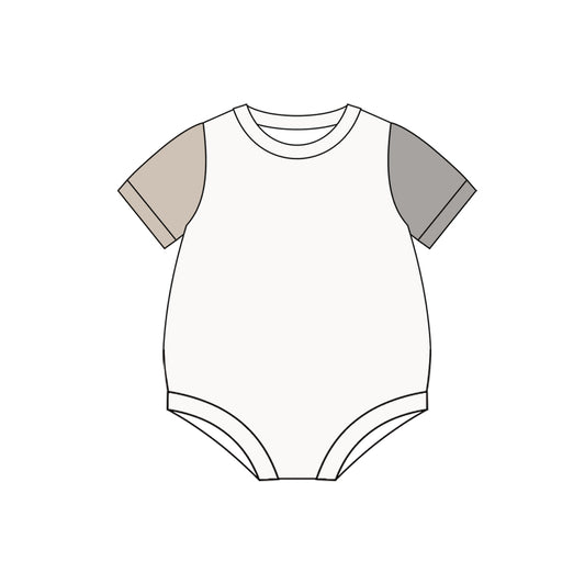 Baby Infant Kids Gray Sleeves Rompers Preorder