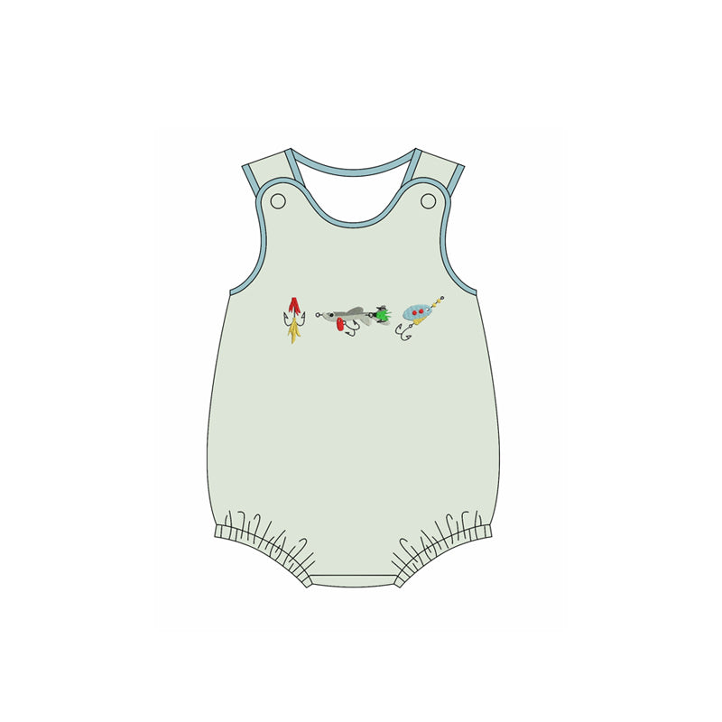 Baby Boys Sleeveless Fishing Hunting Rompers Preorder