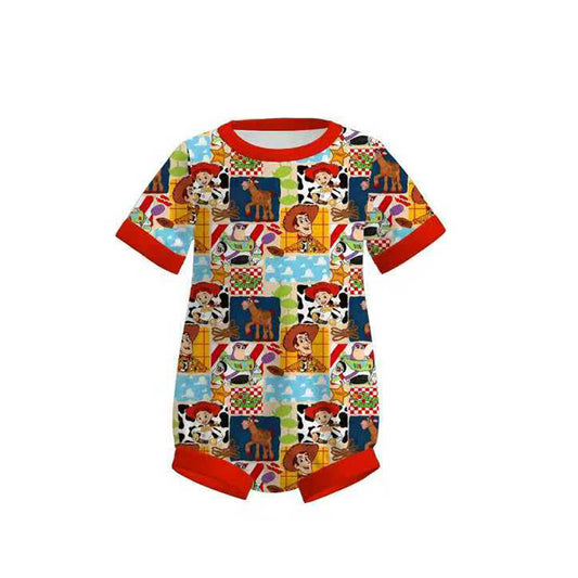 Baby Boys Cartoon Men Rompers Preorder