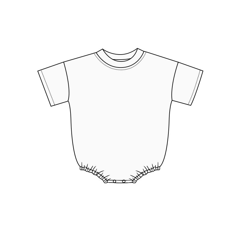 Baby Boys Girls Short Sleeve Colorful Rompers Preorder