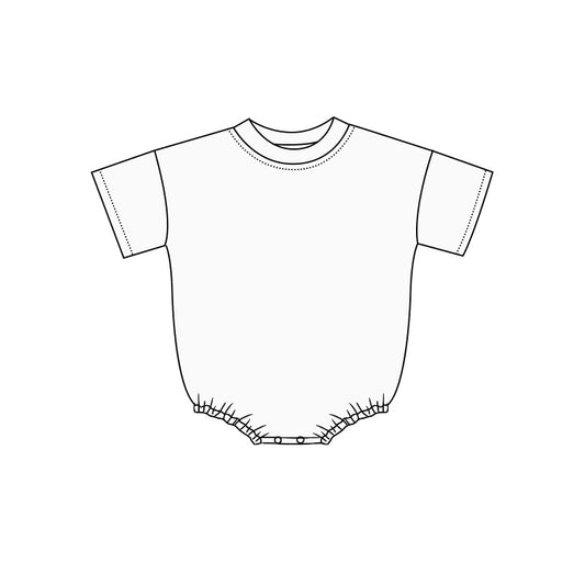 Baby Boys Girls Short Sleeve Colorful Rompers Preorder