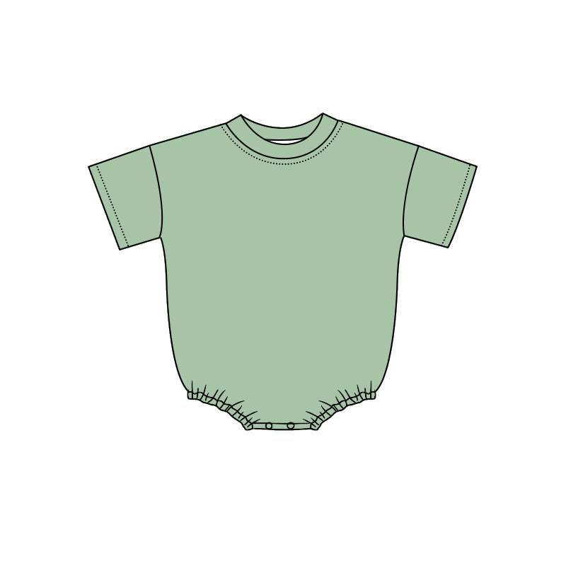 Baby Boys Girls Short Sleeve Colorful Rompers Preorder