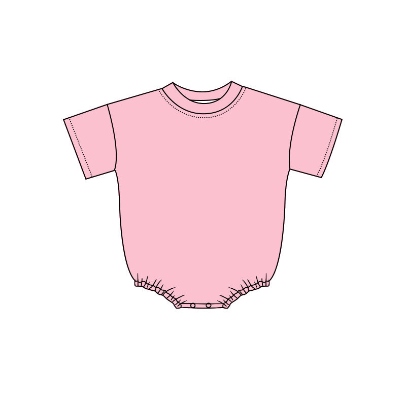 Baby Boys Girls Short Sleeve Colorful Rompers Preorder