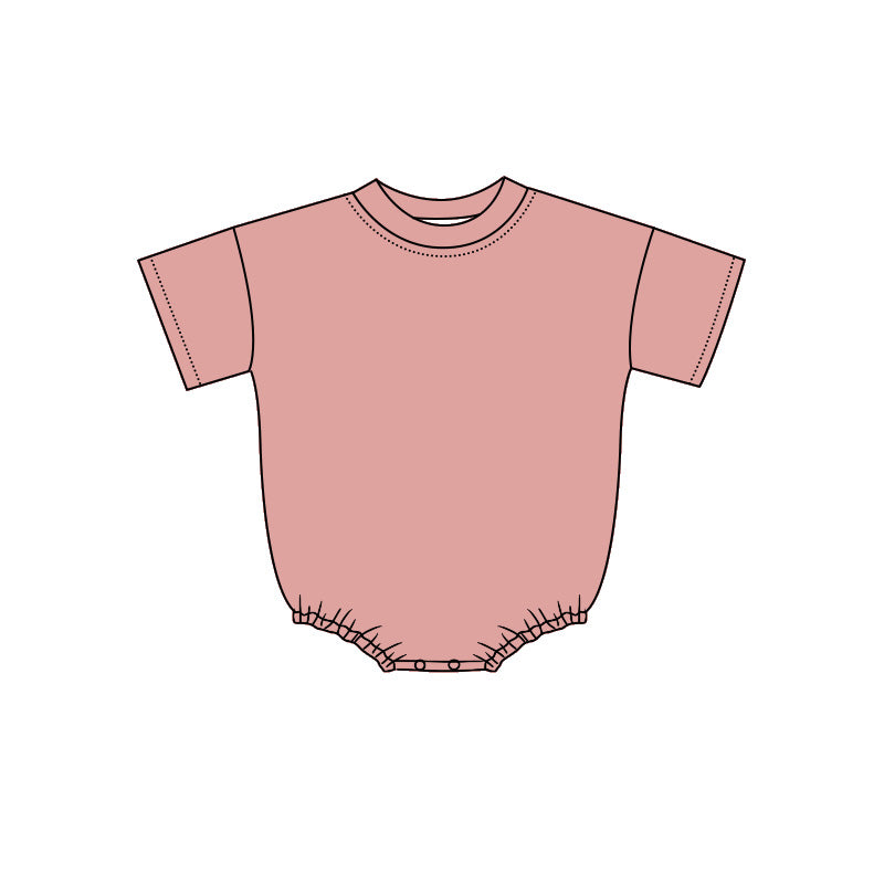 Baby Boys Girls Short Sleeve Colorful Rompers Preorder