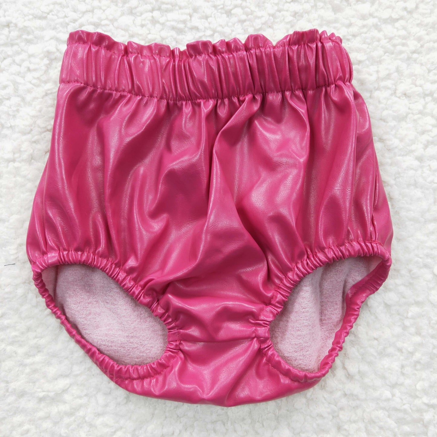 Sibling Baby Girls Leather Summer Bummies Bottoms