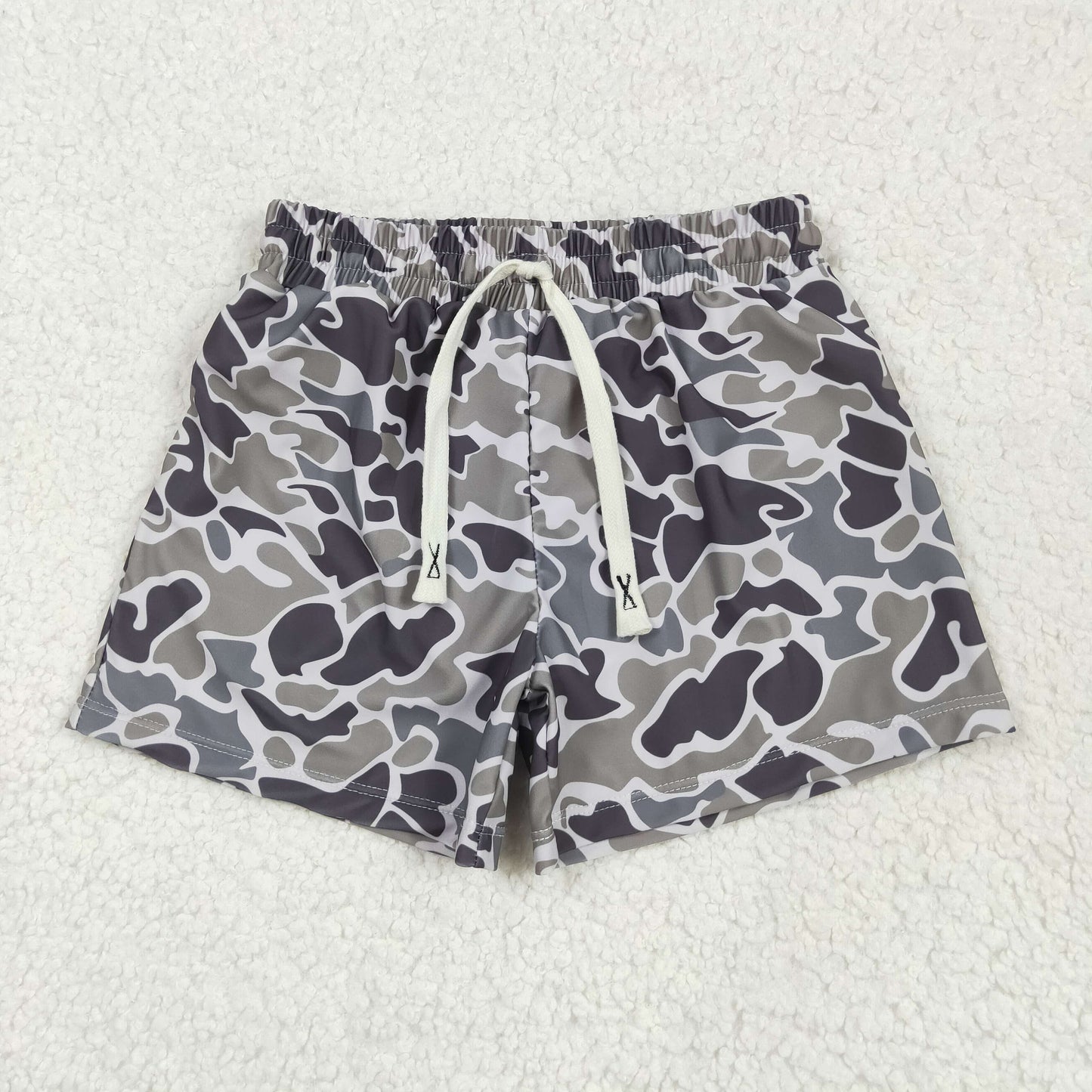 Baby Boys Camo Summer Trunk Swimsuits
