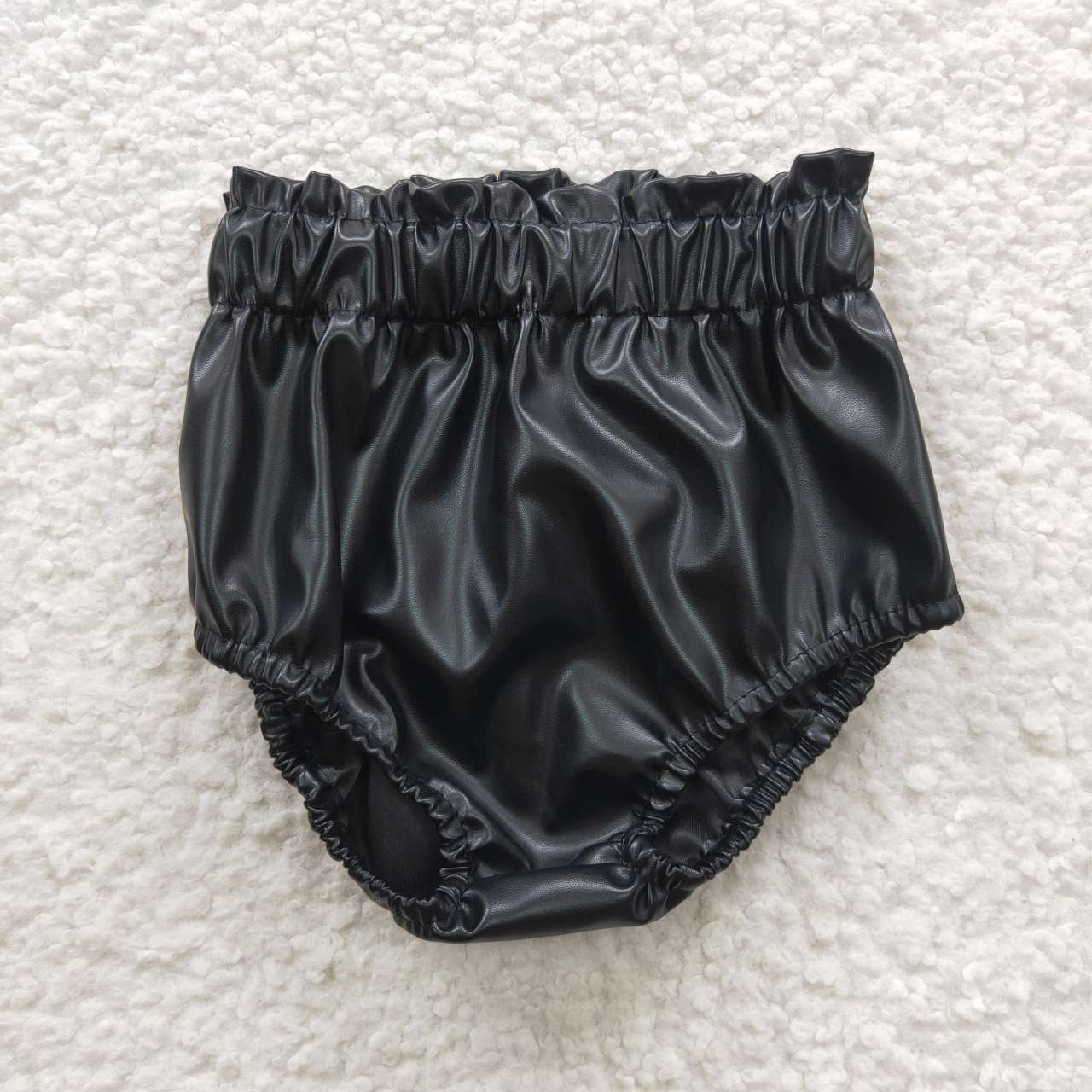 Sibling Baby Girls Leather Summer Bummies Bottoms