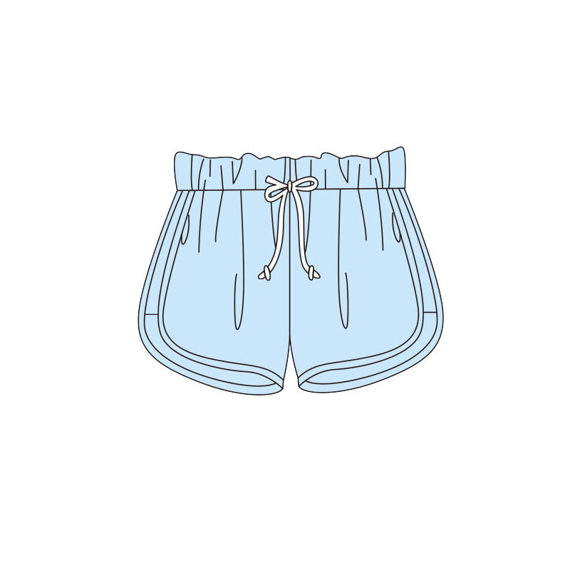 Baby Kids Toddler Light Blue Summer Shorts Bottoms preorder
