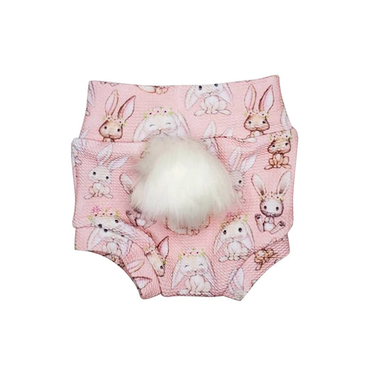 Baby Kids Infant Girls Easter Rabbit Bummies Bottoms Preorder
