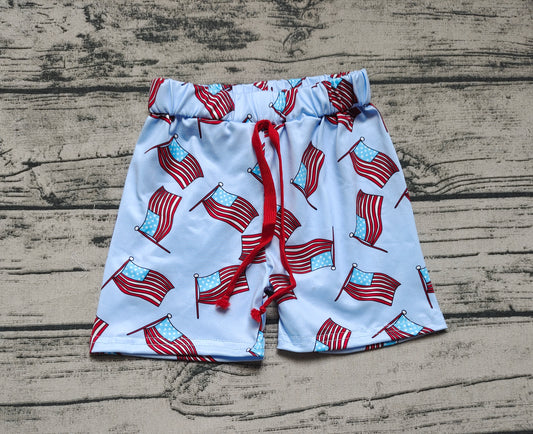 Baby Boys Flag 4th Of July Summer Bottoms Shorts Preorder
