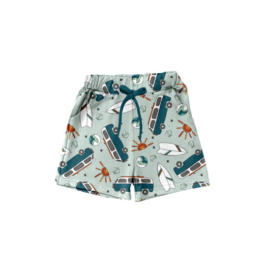 Baby Boys Summer Bus Bottom Shorts Preorder