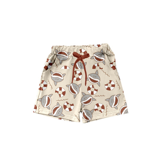 Baby Boys Summer Shark Beach Bottom Shorts Preorder