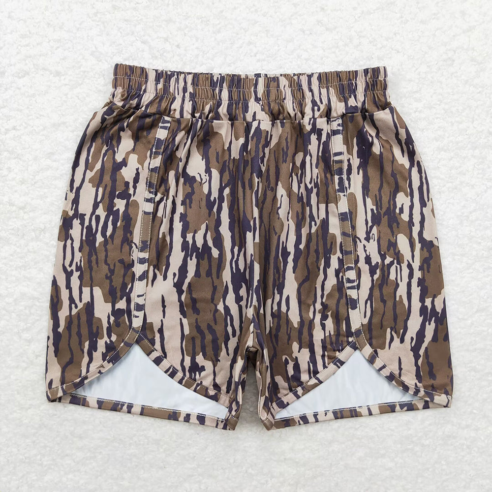 Mommy and Me Baby Girls Southern Wood Camo Summer Shorts Bottoms