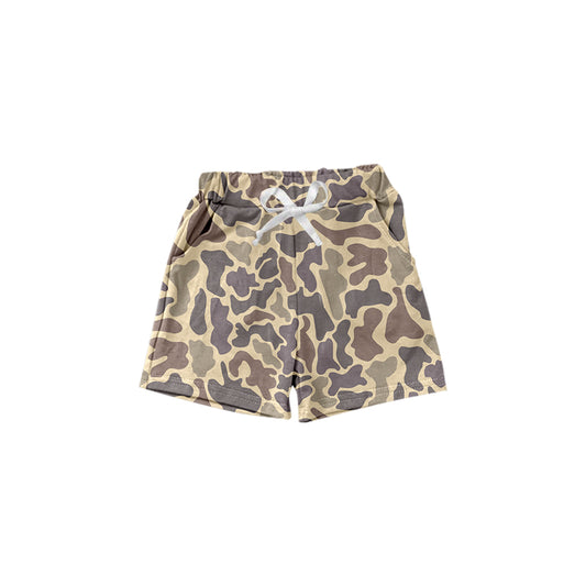 Baby Boys Brown Camo Summer Shorts Bottoms Preorder