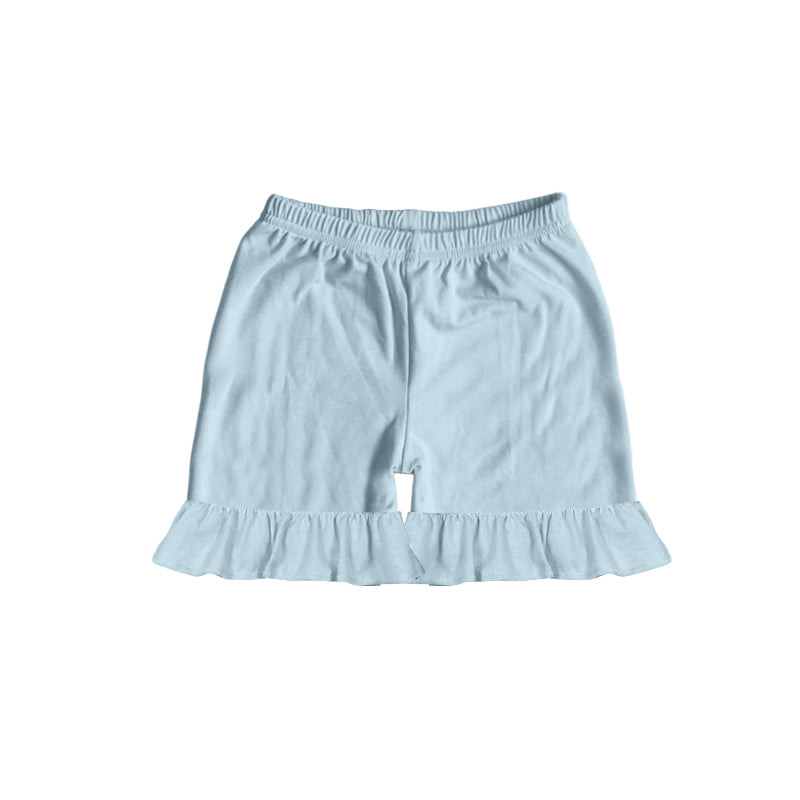 Baby Girls Aqua Ruffle Summer Shorts Bottoms Preorder